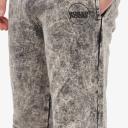 Boiler Room Men's Acid Wash Sweat Pant in Black, Size Small | END. Clothing