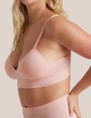 Bondi Bare Padded Longline Bra - Musk