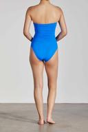 Bondi Born Raya One Piece in Cyan | Sustainable Swimwear Cyan / XL
