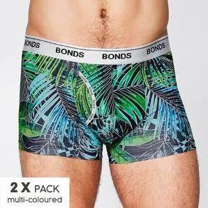 Bonds 2 Pack Guyfront Trunks