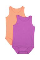 Bonds 2 Pack Wondercool Eyelet Singletsuit in Multi Multi 00
