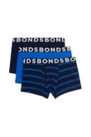 Bonds 3 Pack Everyday Stripe Trunks Navy XXL