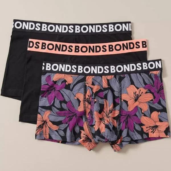 Bonds 3 Pack Everyday Trunks