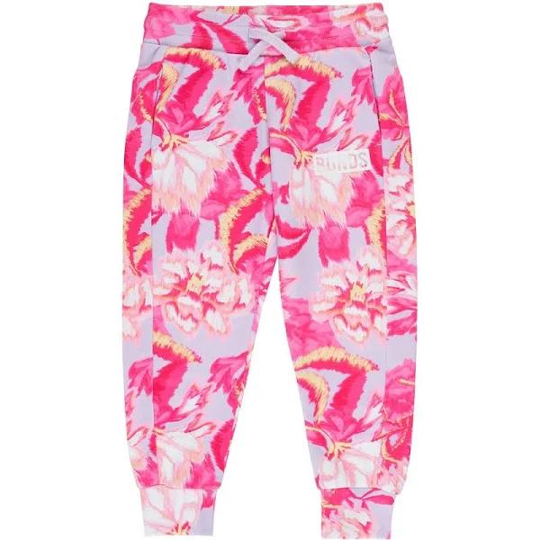 Bonds Baby Digi Print Track Pants - Pink - Size 1
