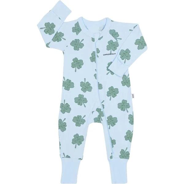 Bonds Baby Organic Zip Wondersuit - Blue - Size 000