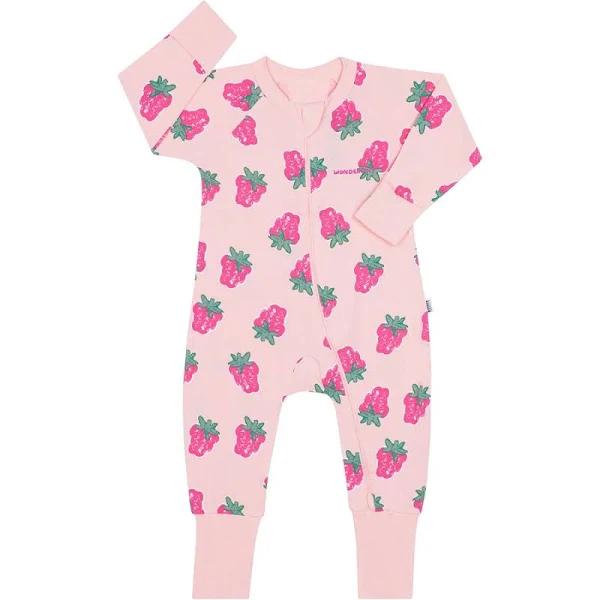 Bonds Baby Organic Zip Wondersuit - Pink - Size 1