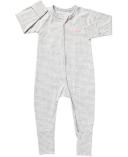 Bonds Baby Zip Wondersuit - 3 Colours, Dark grey/white Stripe / 0