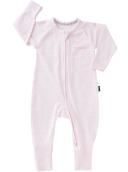 Bonds Baby Zip Wondersuit - 3 Colours, Dark grey/white Stripe / 0
