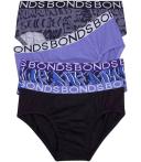 Bonds Boys Brief 4 Pack - Floral Footprint