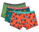 Bonds Boys Kids Underwear 3 Pairs Trunks Boyleg Boxer Shorts ATV Action