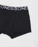 Bonds Boys Trunk 3 Pack - Black & Greyscale