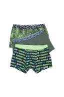 Bonds Boys Trunk 3 Pack in Palm Logo Black Size: 2/3