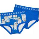 Bonds Boys Whoopsies Toilet Training Undies 2 Pack - Green & Grey - Size 3
