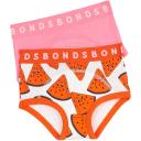 Bonds Boys Whoopsies Toilet Training Undies 2 Pack - Green & Grey - Size 4
