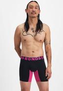 Bonds Chafe Off Trunk - Nu Black/ Albertine Pink