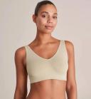 Bonds Comfy Crop Bra in Java Size: Small