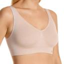 Bonds Comfy Crop Bra in Java Size: Small