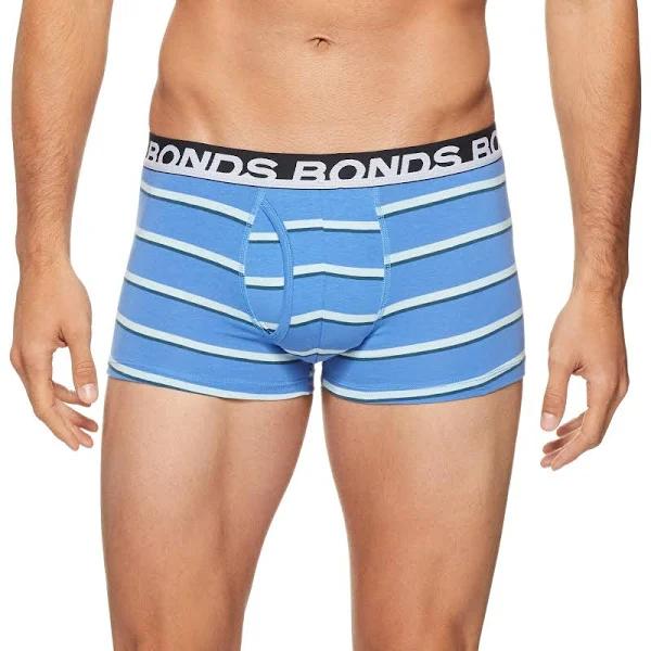 Bonds Everyday Trunk 3 Pack in Stripe 9V5 Size: Small
