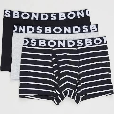 Bonds Fit Trunk 3-Pack MWXN3A Black