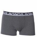 Bonds Fit Trunks Mens Underwear Granite Marle