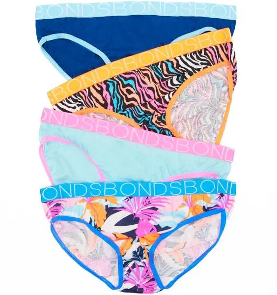 Bonds Girls Bikini 4 Pack