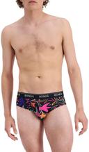 Bonds Guyfront Brief in Holiday Superstar Black Size: XL