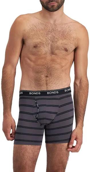 Bonds Guyfront Mid Trunk - Gloaming / Black