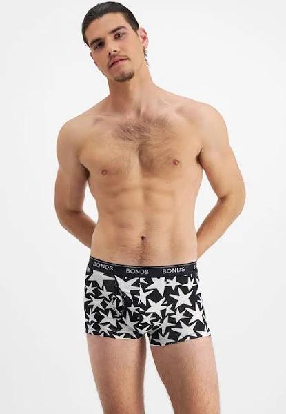 Bonds Guyfront Trunk in New Joy Stars Size: Medium