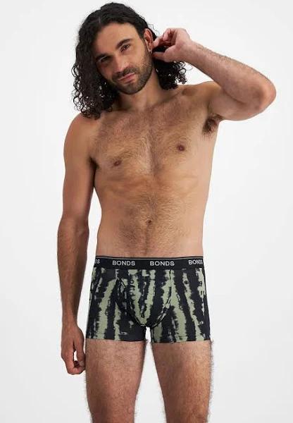 Bonds Guyfront Trunk in Tie Dye Remix Size: 2XL