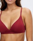 Bonds Invisi Wirefree Bra - Red Over Heels