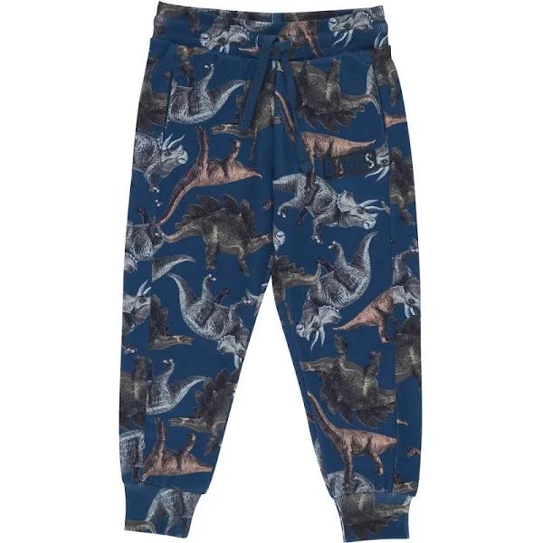 Bonds Kids Printed Track Pants - Blue - Size 5