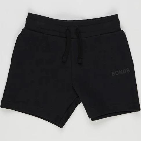 Bonds Kids Tech Sweats Short in Nu Black Size: 2