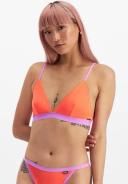 Bonds Match Its Mesh Triangle Bra in Black Size: 8