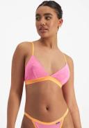 Bonds Match Its Mesh Triangle Bra in Black Size: 8
