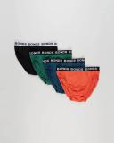 Bonds Men's Hipster Briefs 4 Pack (Multi, Size XL)