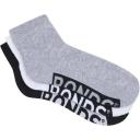 Bonds Mens Logo Cushioned Low Cut Socks 3 Pack Size: 6-10