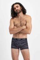 Bonds Microfibre Guyfront Trunk in Offbeat Wave Size: Medium