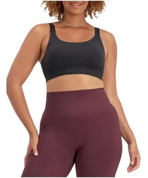 Bonds Move Seamless Bralette in Black Size: XL