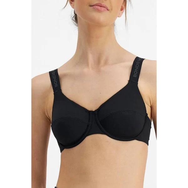 Bonds Move Underwire Bra in Nu Black Size: 16 G