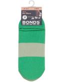 Bonds Move Unisex No Show 2 Pack - Veggie Patch/Balencies Green