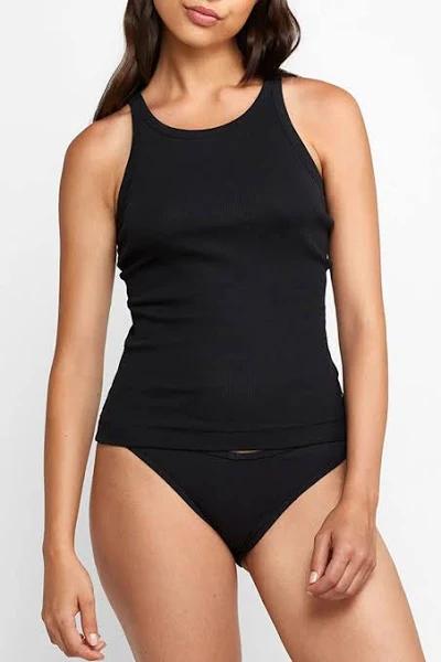 Bonds Organics Chesty Singlet - Black