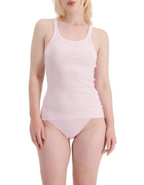 Bonds Organics Chesty Singlet in Pink Pale Pink 8