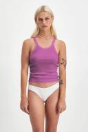 Bonds Organics Chesty Singlet Top in Regal Purple Size: 12
