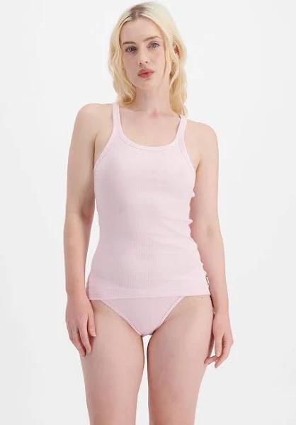 Bonds Organics Chesty Singlet Top in Rose Water Size: 8