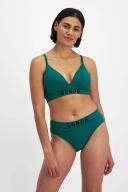 Bonds Retro Rib Bikini in Forest Teal Size: 8