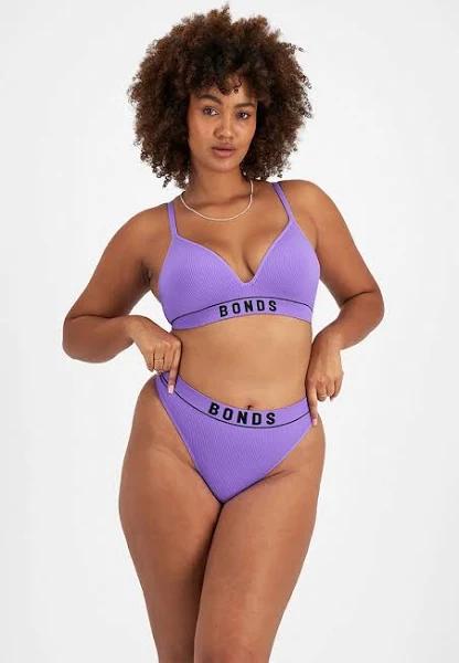 Bonds Retro Rib Hi Gee in Hyper Violet Size: 8