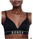 Bonds Retro Rib Wirefree Tee Bra in Scuba Lime Citrus 8