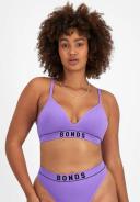 Bonds Retro Rib Wirefree Tee Bra in Scuba Lime Citrus 8