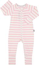 Bonds Ribbed Zip Wondersuit - Stripe 4v6