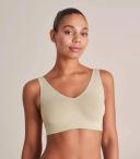 Bonds Seamfree Comfy Crop Top; Style WVLHT | Green | Size M